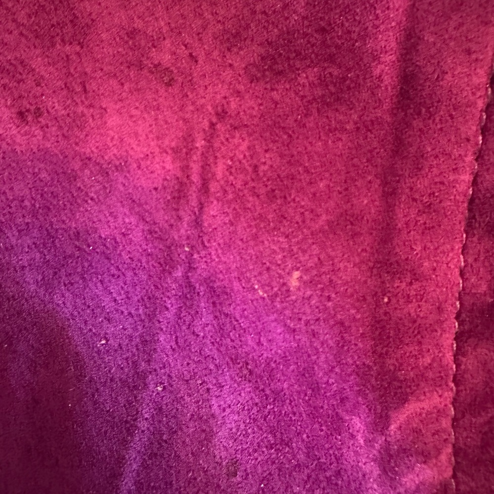 Purple suede Jacket - Picture 7 of 10
